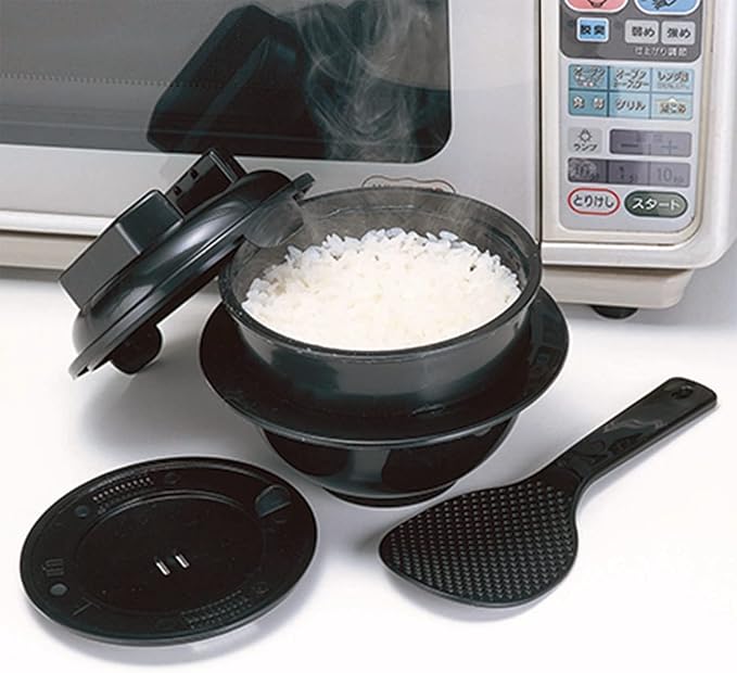 Microwave Rice Cooker Chibikuro-chan Bincho Charcoal Compound by Kakuse
