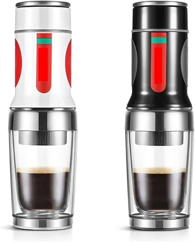 Portable Manual Coffee Maker - Hand Press Espresso Machine for Outdoor Travel - Coffee Mill Tools