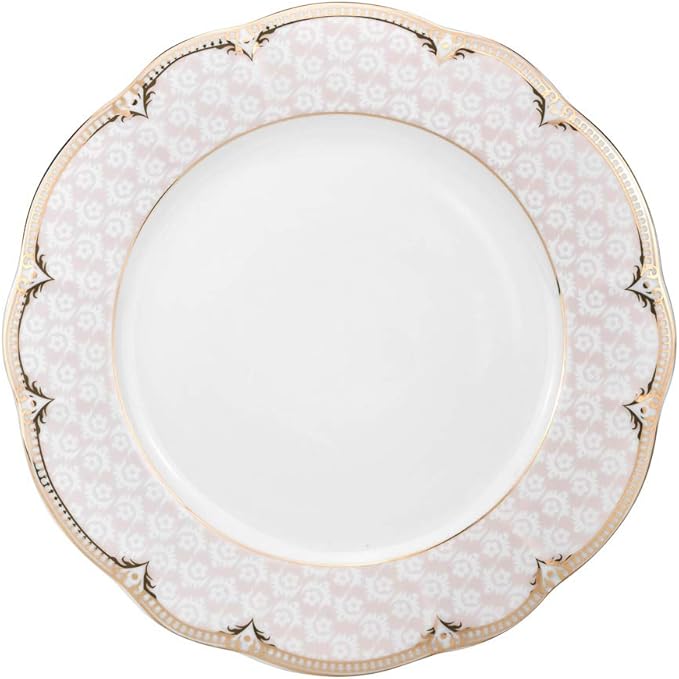 Euro Porcelain 20-pc Luxury Dinnerware Set w/ 24K Gold Ornament HQ Dining Tableware Service for 4 (Sandra)
