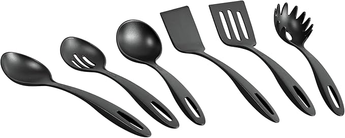 18-Piece Non-Stick Cookware Set Steel Gray Multiple Pots &amp Utensils Included Universal Stove Compatibility Dishwasher Safe