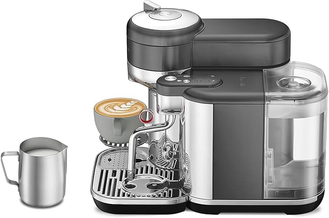 Nespresso Vertuo Creatista Coffee and Espresso Maker by Breville Black Truffle