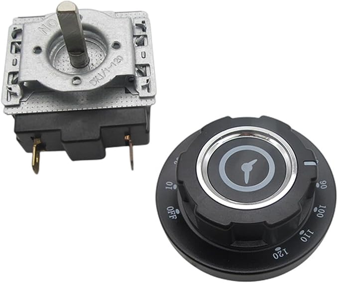 1PCS Electric Pressure Cooker Timer with Bell Microwave Oven Mechanical Rice Cooker Timer Switch 15M 30M 60M 90M 120M (Color : 120M-01)