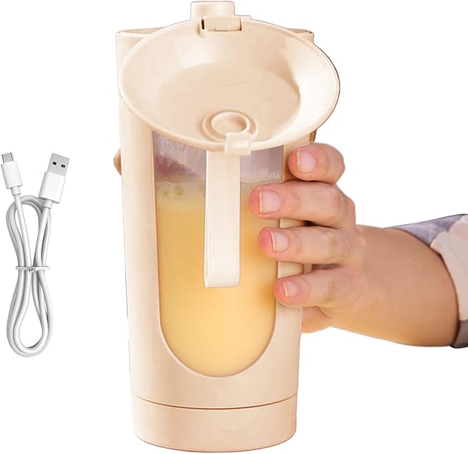 Portable Fruit Blender USB Rechargeable Mixer Electric Juice Cup High-Speed Maker Healthy Drink Blender Women Men Teens Adults Kitchen Gym Travel Dorm Apartment School Use