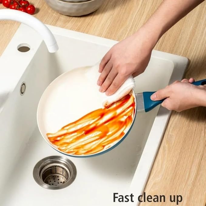 12-piece non-stick aluminum alloy cookware set