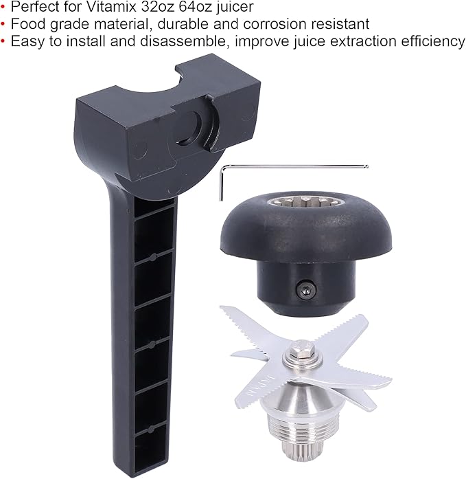 Blender Wet Blade Repair Kitwith Wrench Drive Socket Removal Tool Compatible with Vitamix 5200 Series Blender Mixer 64oz and 32oz Containers