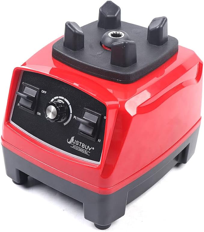 Xuthusman 3HP 2 Liter Professional Milkshake &amp Juice Blender - Heavy Duty Commercial Power Blender - Smoothie Mixer - 2200W - Red