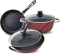 Cookware Set Soup Pot Set Frying Pan Milk Pot Cooking Pot Saucepan Non-Stick Pan Set Casserole Wok