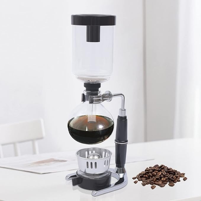 Siphon Coffee Makerr Japanese Style Tea Siphon Pot Vacuum Coffeemaker Glass Type