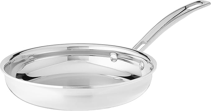 Cuisinart MCP-7NP1 Multiclad Pro Triple Ply 7-Piece Cookware Set Skillet &amp MultiClad Pro 8 Open Skillet 8-Inch Stainless Steel