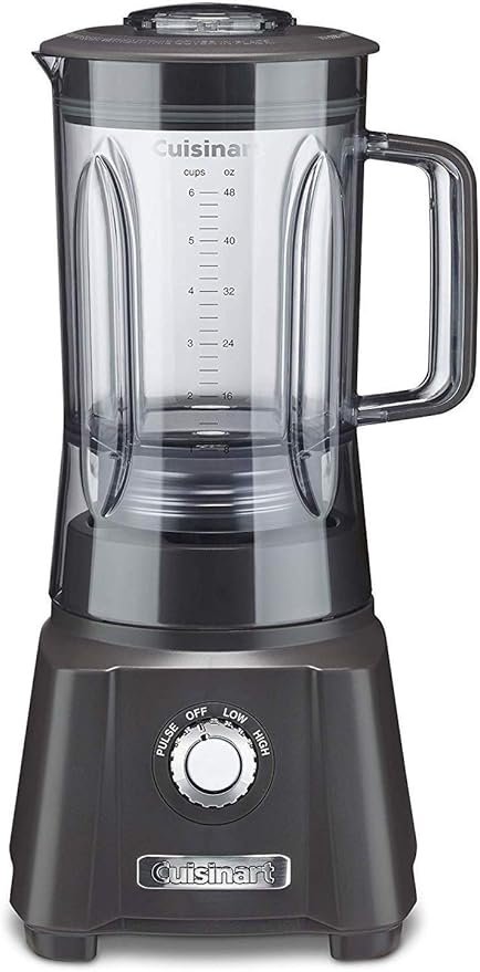 Cuisinart CBT-600GRY Velocity Blender Dark Grey (Renewed)