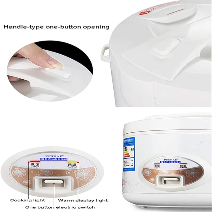 Household Rice Cooker Household Non-Stick Rice Cooker Warm Function For 1-8 People(5L900W)