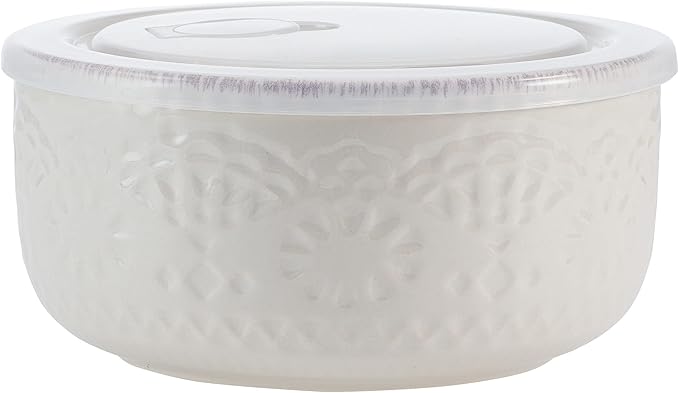 Pfaltzgraff Chateau Storage Bowls 6 inch Cream