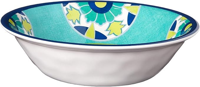 Certified International GRAN12PC Granada Melamine 12 pc Dinnerware Set Service for 4 Multicolored