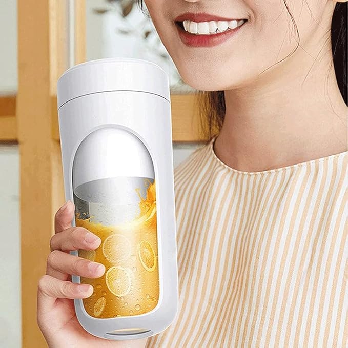 Portable Juicer Blender USB Travel Juice Cup Mixing Machince With 45W Motor 10 Oz Capacity for Travel and Outdoor