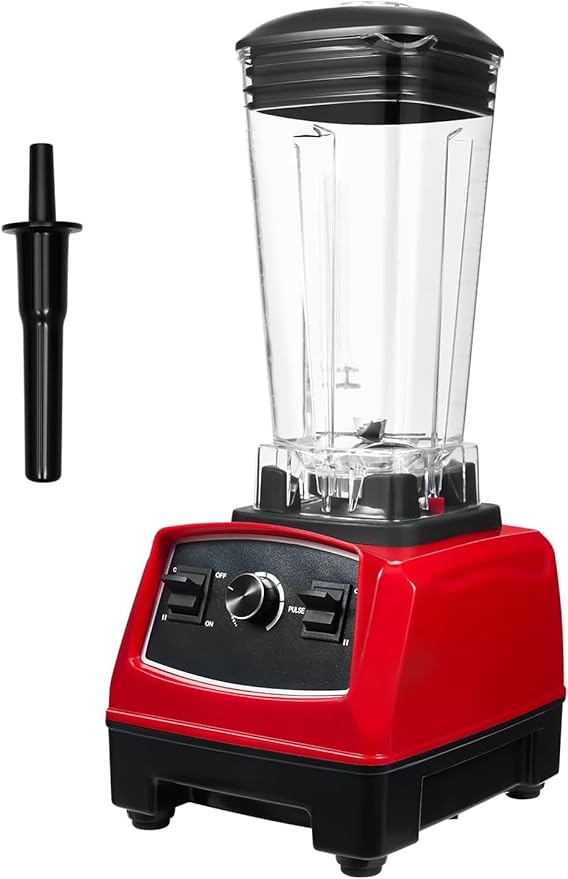 Professional Mixer High Speed Countertop 68 Oz Large Capacity Smoothie with 3 Adjustable Speed for Shakes and Smoothies Nuts Ice and Fruits with Mixing Rod