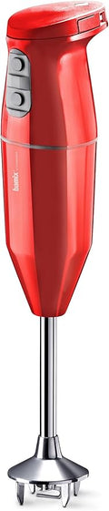 bamix® of Switzerland Cordless Basic Stick Blender/Immersion Blender Red – Multipurpose Blade Beater Whisk