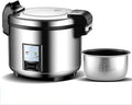 Commercial Large Rice Cooker &amp Food Warmer with One Touch Operation and 24-Hour Keep Warmfor RestaurantsHotels Catering and Canteen Rice CookerOne Color-10L-1600W