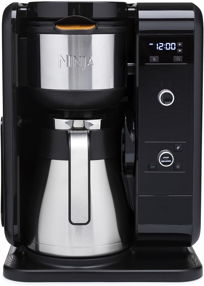 Ninja CP307 10-Cup Hot &amp Cold Brewed System Black