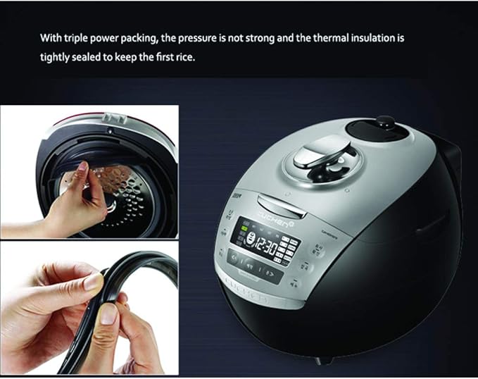 Cuchen Korea IH Pressure Electric Rice Cooker CJH-VES1021S 10 Cups 220V
