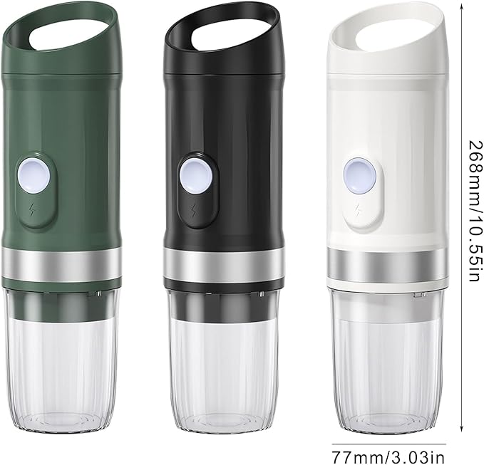 Portable Espresso Machines Rechargeable Electric Coffee Machines For Capsuled Ground Coffee For Car Camping Travelling