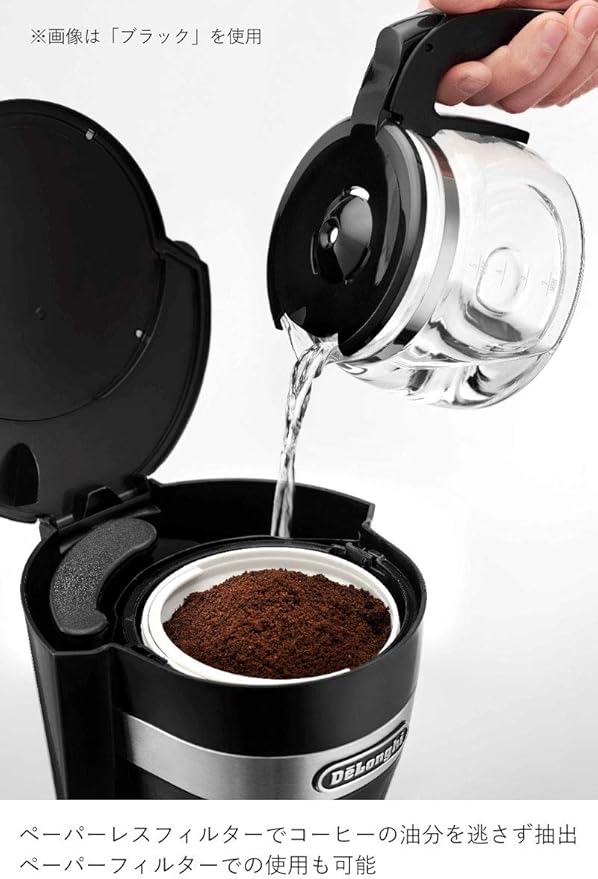 DeLonghi drip coffee maker ICM14011J (White)