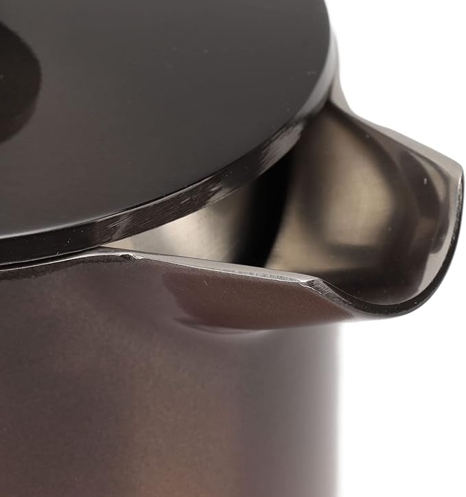 Stainless Steel Insulated French Press Coffee Maker 350ml Double Layer Metal French Press Tea Maker with Filter for Kitchen Camping Dishwasher Safe (800ml)