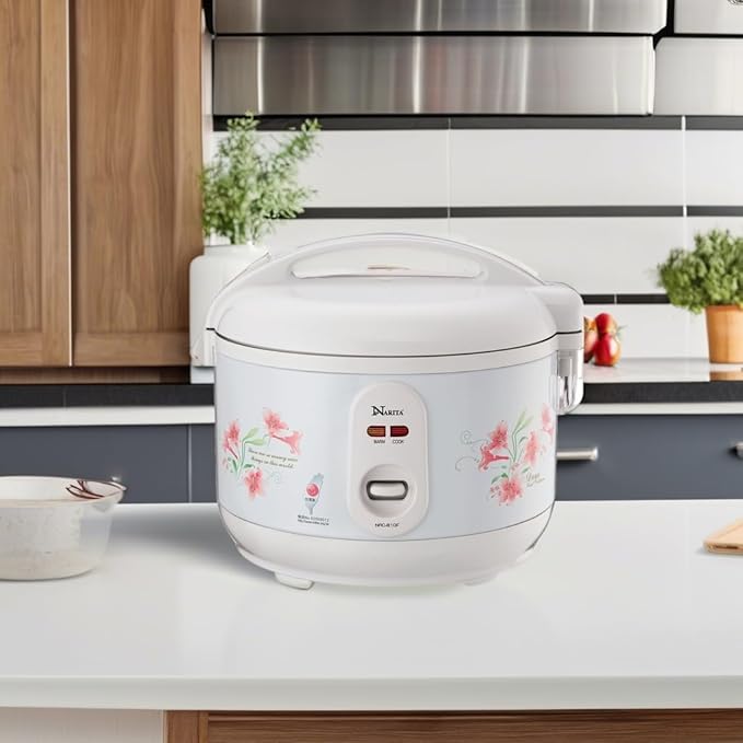Narita Deluxe Rice Cooker (6 Cup Uncooked) (2-12 Cooked)