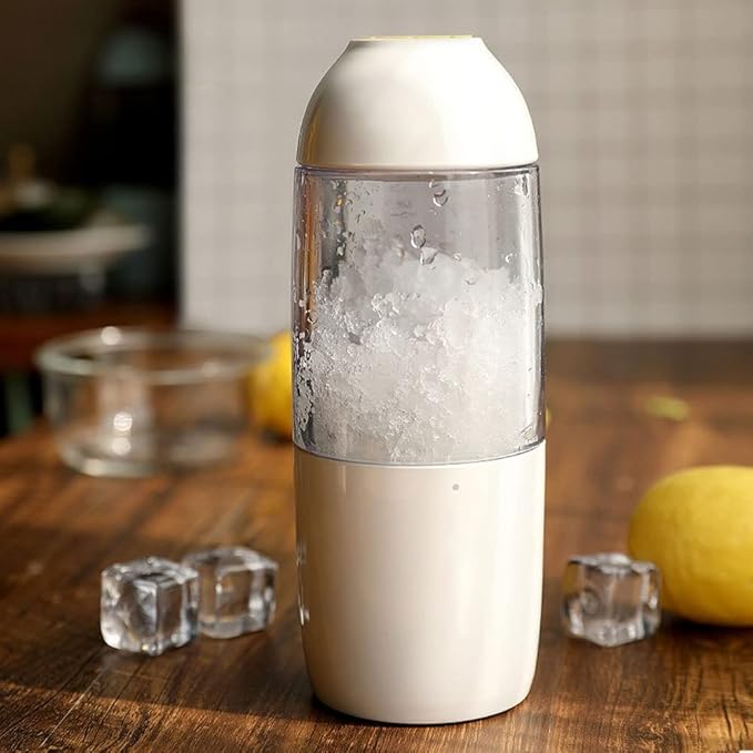 Portable Blender for Shakes and Smoothies Personal Travel Blender for Protein with 4000mAh USB Rechargeable Battery Crush Ice Frozen Fruit and Drinks 380ml Mini Travel Cup (Color : Blue)