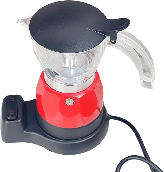 Zerodis Coffee Makers Coffee Cups Pour Over Tea Pot with Ergonomic Handle 150ml Large Capacity Drip Proof Quick Heating Brewer Accurate Pouring for Hot Cold Drink Kettle