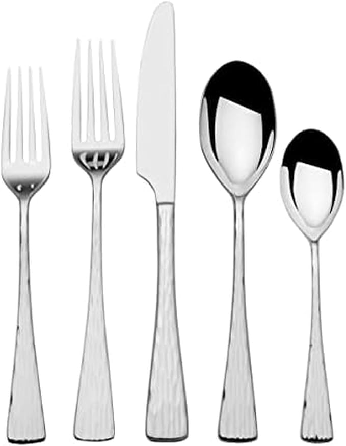 Mikasa Novaro 45-Piece 18/10 Stainless Steel Flatware Set Service For 8