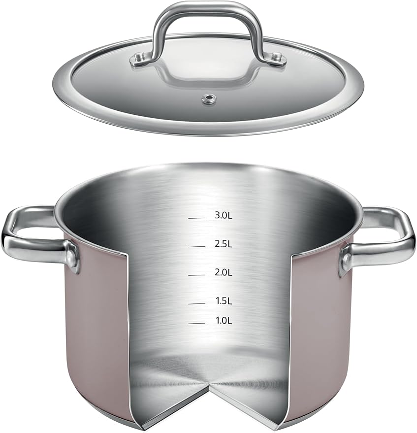 Tescoma Delight Taupe Saucepan Set of 8