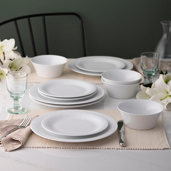 Noritake Conifere 12-Piece Dinnerware Set Service for 4