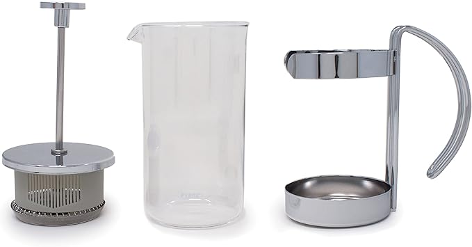Norpro 5581 Glass/Chrome Coffee/Tea Press 2 Cup
