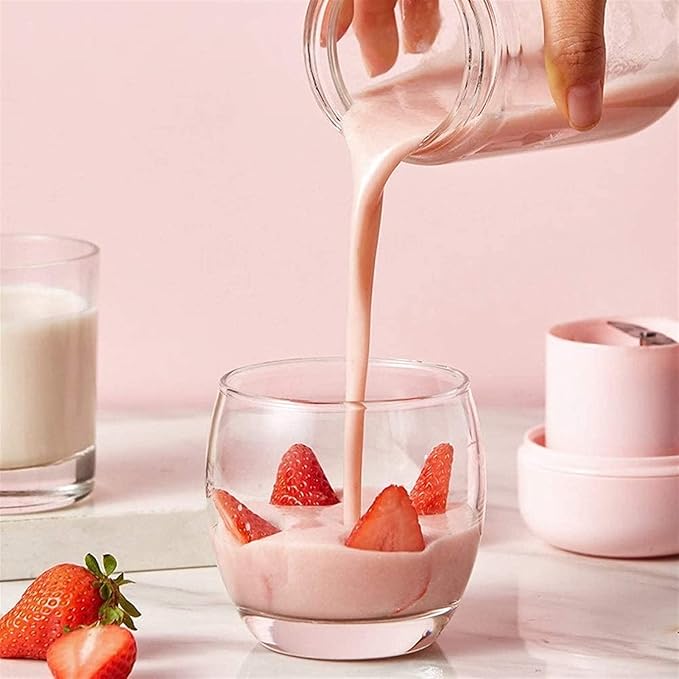 Portable Blender One-Handed Drinking Mini Blender for Shakes and Smoothies 17 oz Personal Blender with Rechargeable USB Made with BPA-Free Material Portable Juicer