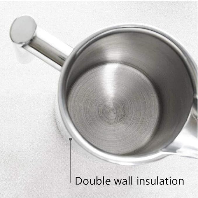 Coffee Maker with Stainless Steel Filter Coffee Pot French Press System with The Double Walls are Made of 18/10 Stainless Steel 800ml