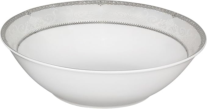 Lorren Home Trends 57-Piece Porcelain Dinnerware Set Ballo Service for 8