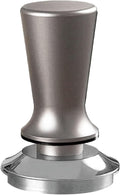 Cecotec Tamper51 Baristeo Coffee Press 51 mm Professional Press with Spring Flat Base Stainless Steel Ergonomic Wooden Handle Compatible with Domestic and Professional Coffee Makers