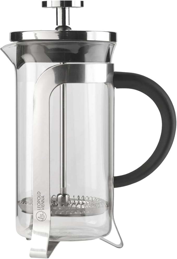 Leopold Vienna Coffee Maker 350ml 8 x 12.4 x 17 cm Silver