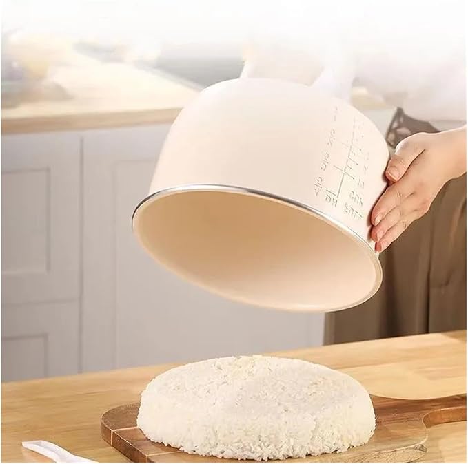 2.5L 4L 5L 6L Stainless Steel Liner Ceramic Glaze Liner Rice Cooker Electric Pressure Cooker Inner Bowl(2.5L A)
