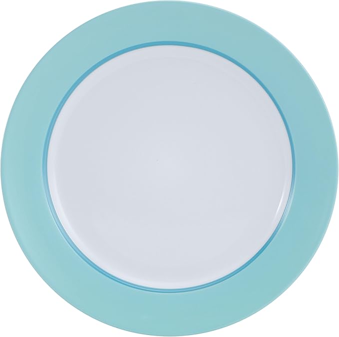 Pfaltzgraff Grayson Teal 12 Piece Dinnerware Set Service for 4
