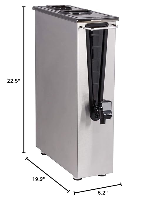 Bunn 43900.0001 TD3T-N Iced Tea/Coffee Dispenser 8 Cup Clearance Brew-Through Lid