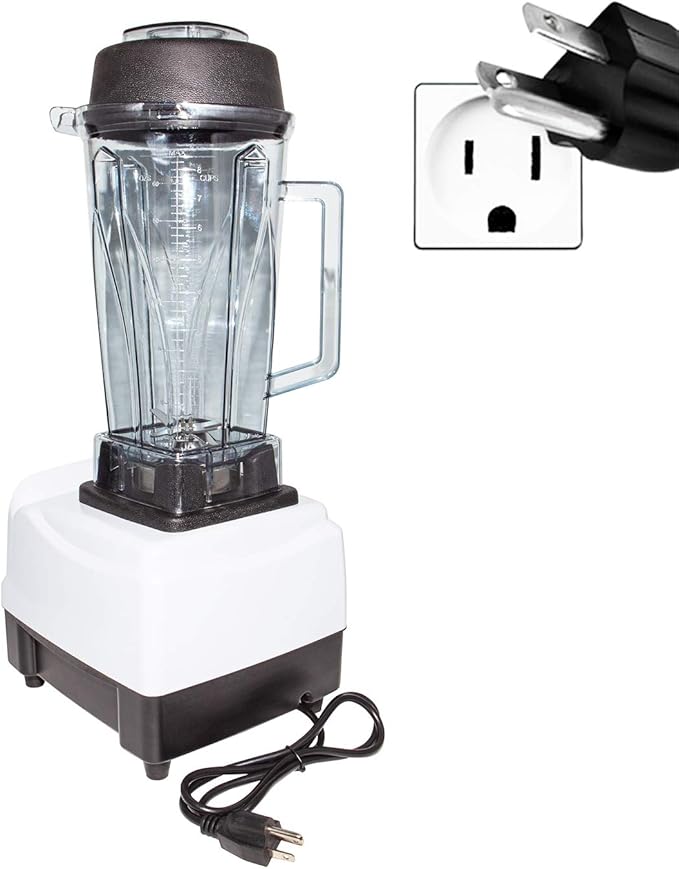 ALDKitchen Countertop Commercial Blender | 67 Oz (2L) | Smoothies Cocktails etc | Portable Blender | 110V (A-BL767A)