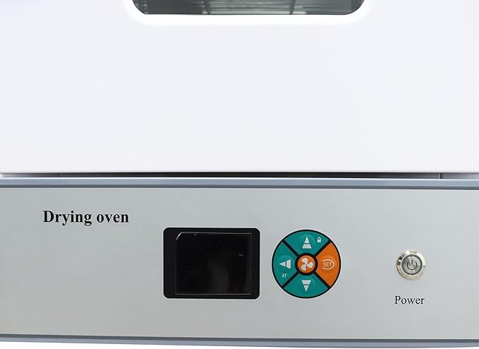 Lab Forced Air Convection Drying Oven RT+50-572℉ Drying Oven 45L Lab Industrial Digital Forced Drying Oven 110v 1KW Grey