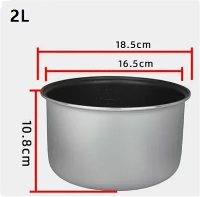 Universal Electric Rice Cooker BowlCompatible For Midea 2L 3L 4L 5L 1pc(2L)