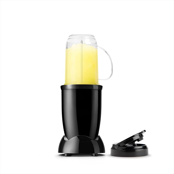 4 Piece Personal Blender Black