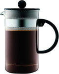 Bodum BISTRO NOUVEAU Coffee Maker (French Press System Dishwasher Safe 1.0 L/34 oz) - Black