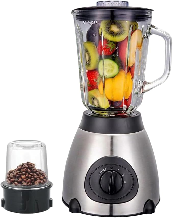 Blender For Smoothies With Precise Speed Control 1.5 Liters Capacity Food Processor Blender Portable Smoothies Maker Easy To Clean For Fruits Vegetable Adult Home Kitchen Restaurant Use