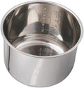304 Stainless Steel Thickened Rice Cooker Inner BowlCompatible For Redmond Rmc-m224s RMC-M90 Multicooker Like A Native