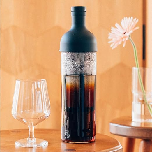 Hario Cold Brew Coffee Wine Bottle 650ml Black