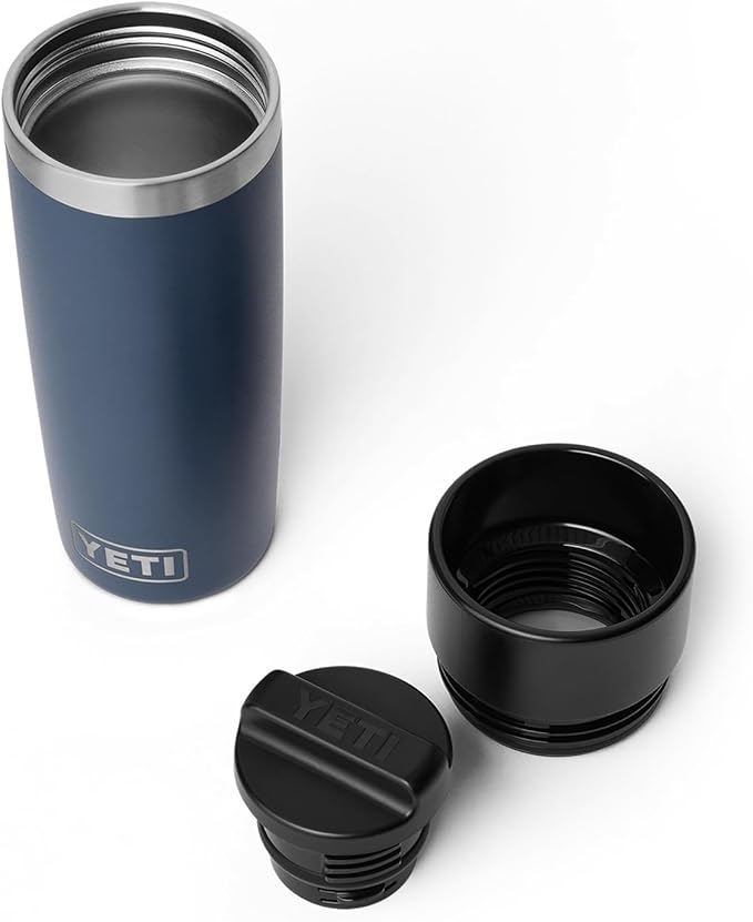 YETI Rambler 34 oz. French Press Coffee Maker (1) 16 oz Travel Bottle Stainless Steel Navy